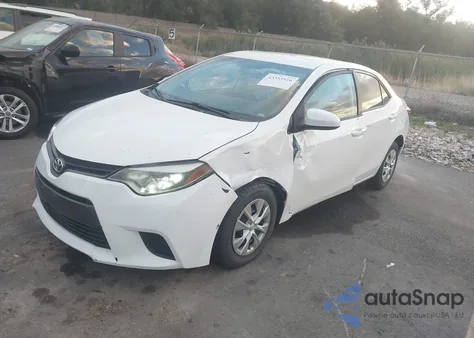 2016 Toyota Corolla L из США, поврежденный, VIN 5YFBURHE8GP492911